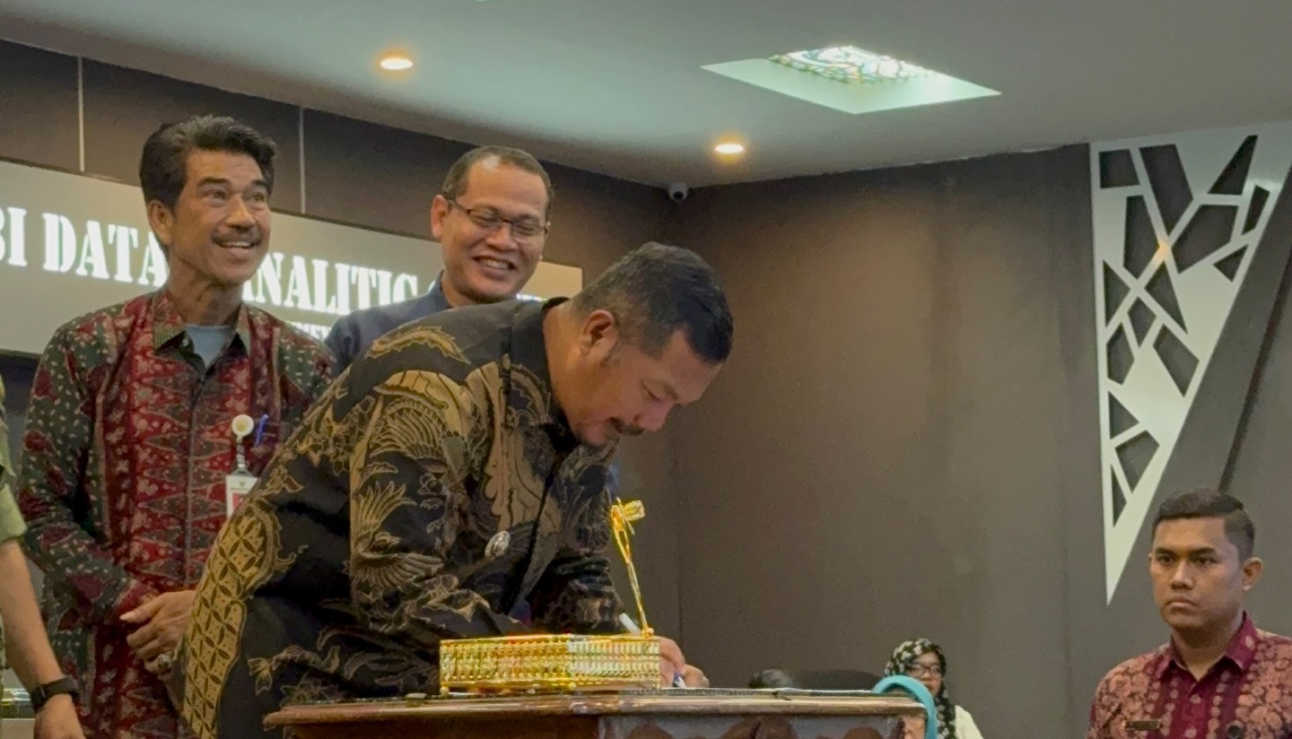 Bupati Kerinci Hadiri Launching Grand Design Kependudukan