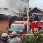 Kebakaran di Kerinci Tiga Rumah Warga Ludes