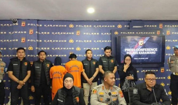 Polisi Tangkap Pasangan Muda Pembunuh Bayi di Karawang