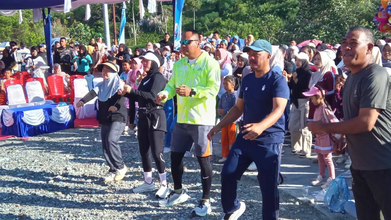 Dandim 0417/Kerinci Letkol Inf Eko Budiarto turun langsung di Car Free Day