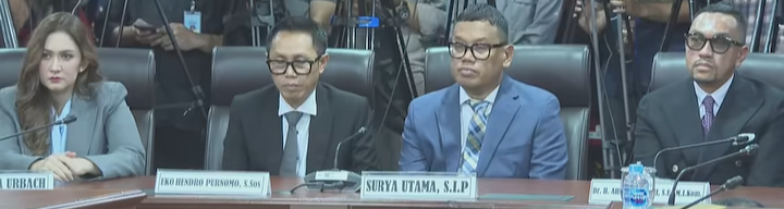 Ahmad Sahroni, Nafa U, Eko P, dan Uya K Hadiri Sidang Etik MKD