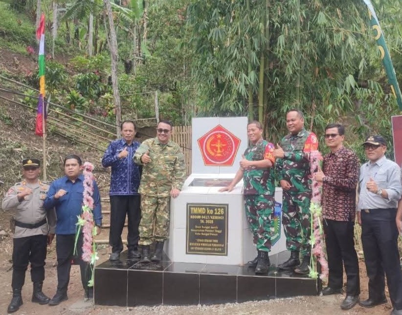 TMMD ke-126 Rampung, Wako Alfin Apresiasi TNI Bangun Desa