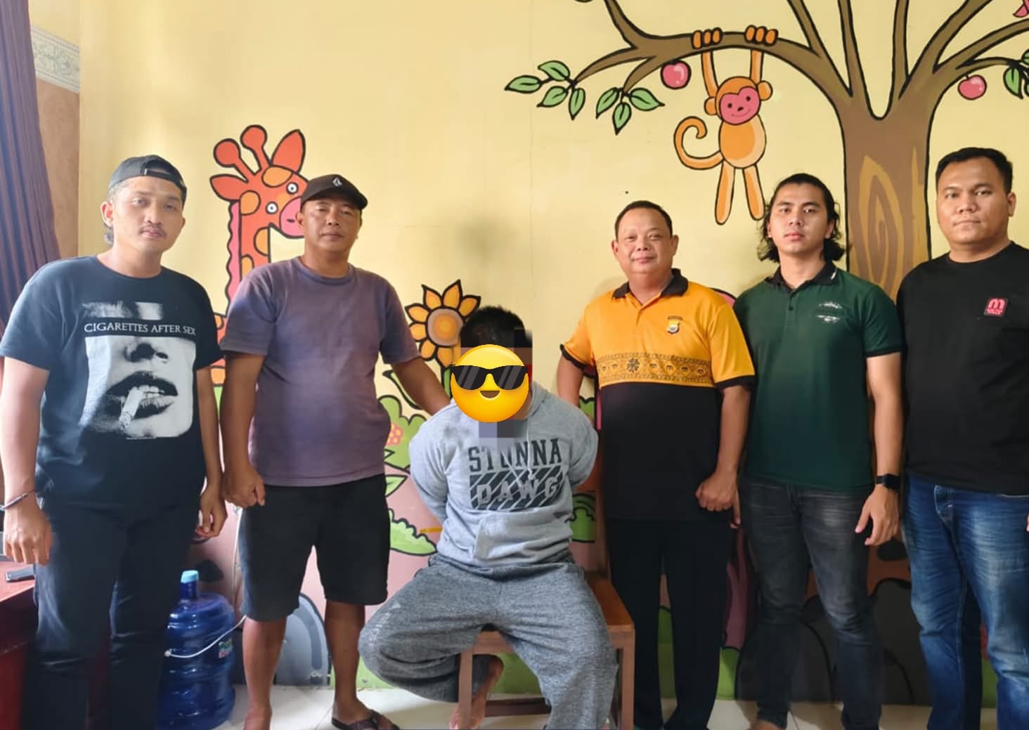 Polisi menangkap DU (36), warga Kelurahan Pasar Kepahiang