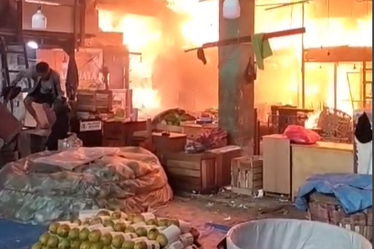 Kebakaran Pasar Induk Kramat Jati, Jakarta Timur