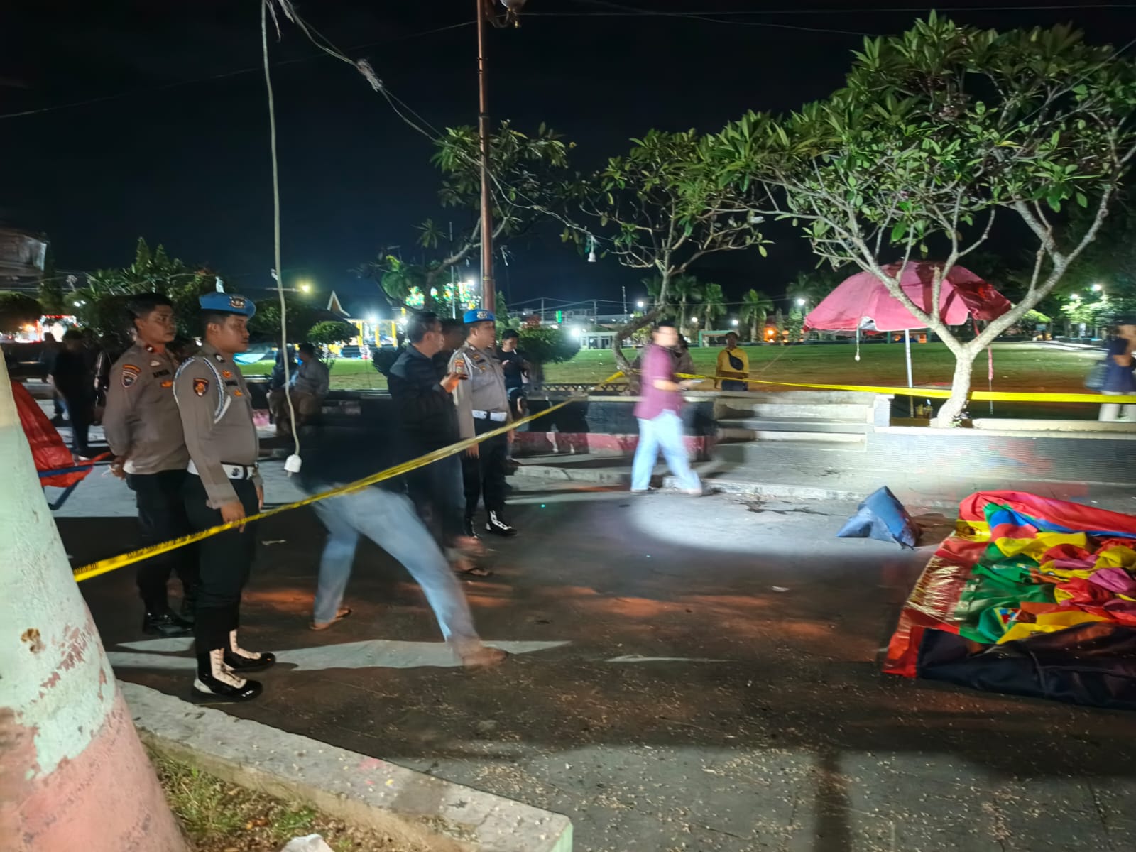 Seorang Anak Tewas di Dalam Istana Balon di Lapangan Merdeka