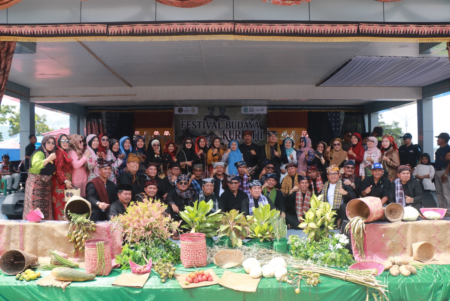 Bupati Kerinci, Monadi Tutup Festival Budaya Kurintji Balik Ku Dahin 2025