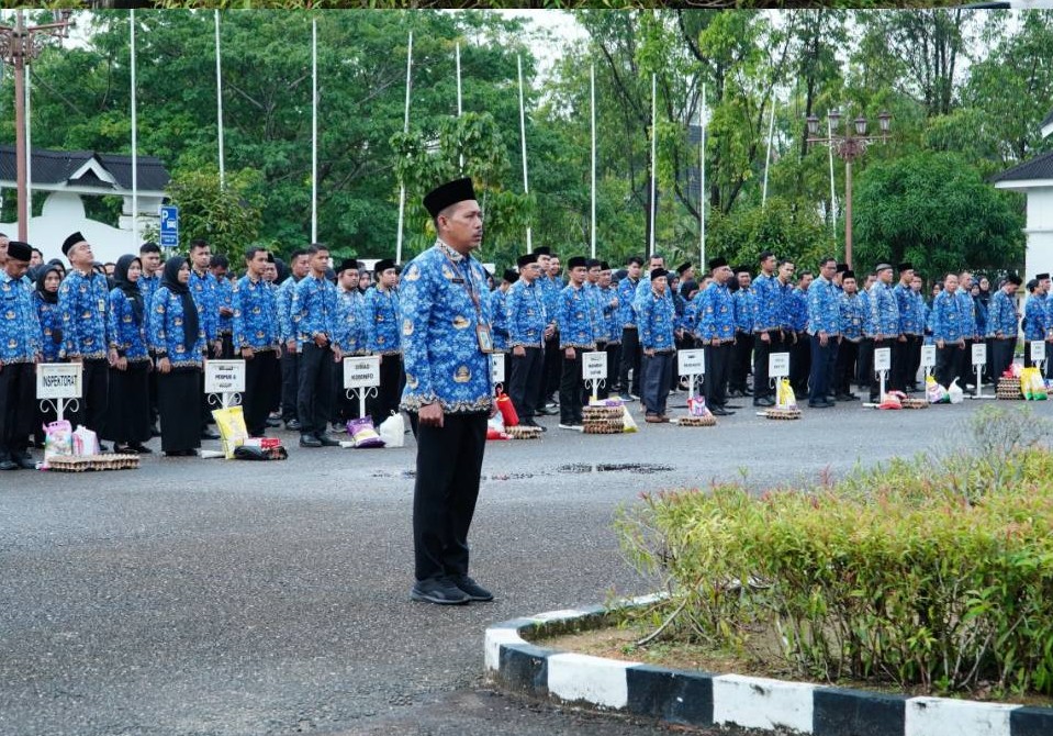 Pemkab Tebo Teguhkan Disiplin ASN lewat Upacara Hari Kesadaran Nasional