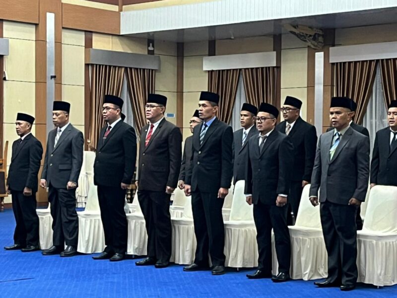 Pelantikan Pejabat Eselon II dan III Sungai Penuh