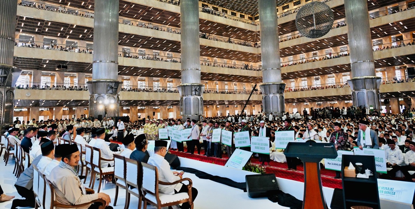 Pengukuhan MUI 2025–2030, Prabowo Umumkan Pusat Lembaga Islam di Jantung Jakarta