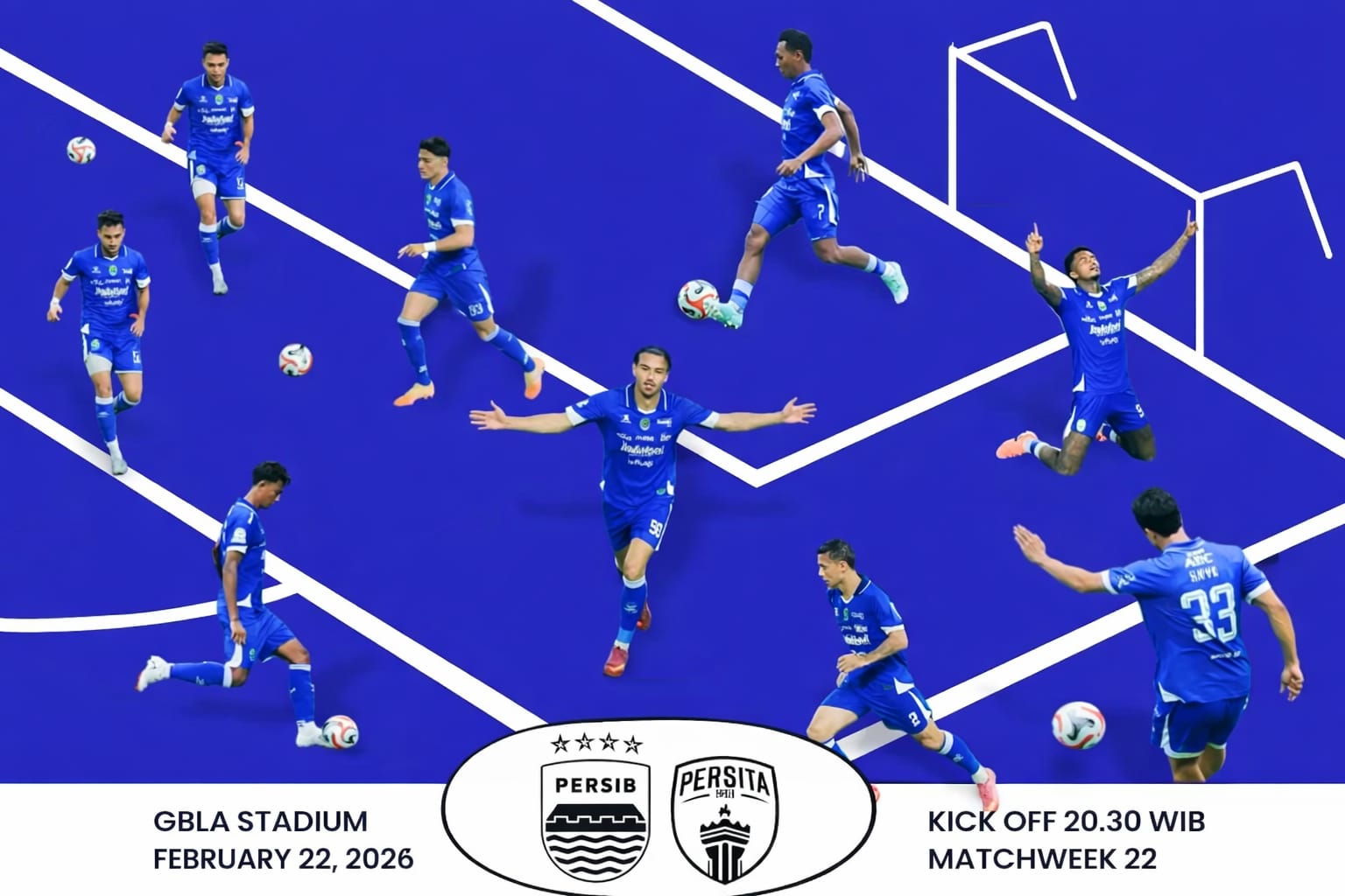Persib Bandung vs Persita Malam Ini