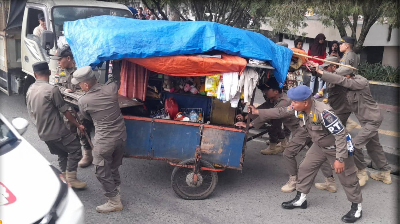 Dishub, Pol PP dan Disperindag Kota Sungai Penuh mulai Bergerak masif