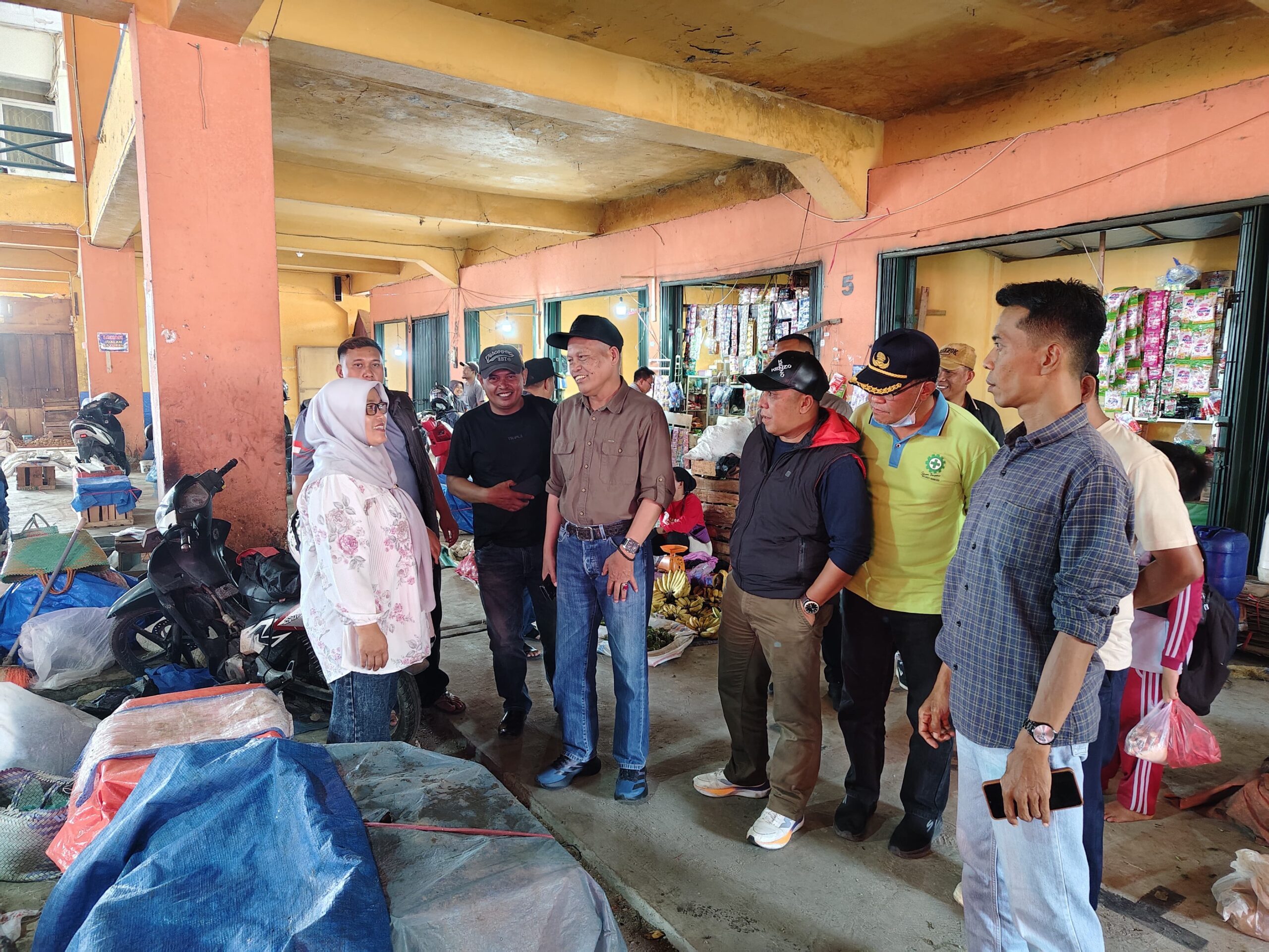 Tinjau Pasar Tanjung Bajure, Wawako Dengar Langsung Masukan Pedagang