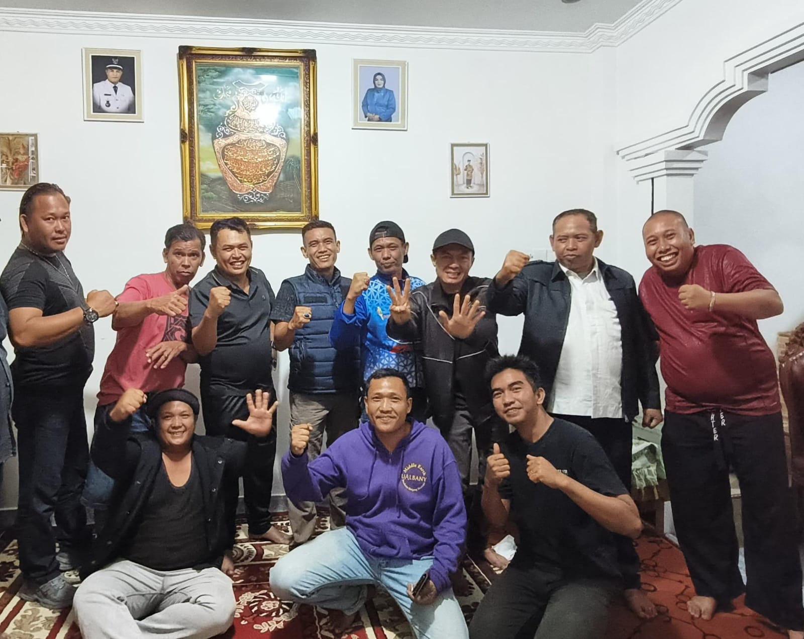 Petugas Ronda Malam Pasar Sungai Ucapkan Selamat untuk Pemerintah Kota Sungai Penuh