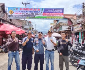 Dishub Sungai Penuh Gunakan Cara Humanis, PKL Mulai Tertib