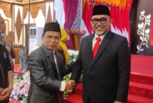 Nasran Sayuti Hadiri Pelantikan H. Sudirman Komisaris Utama Bank Jambi