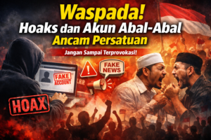 Waspada Hoaks dan Akun Abal-Abal, Masyarakat Diminta Jaga Persatuan
