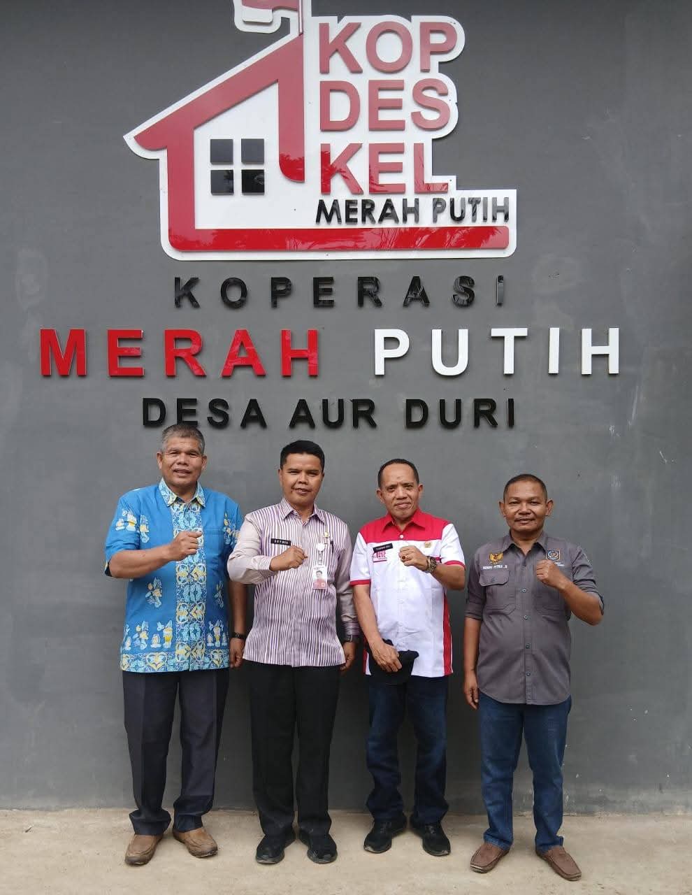 Kepala Desa Aurduri Jadi Tuan Rumah Peresmian KDMP Di Kota Sungai Penuh