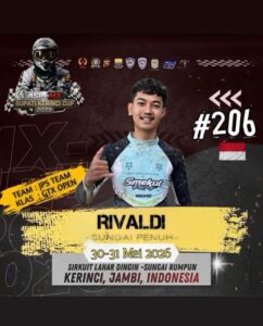 Rivaldi Team JPS GTX Siap Harumkan Nama Sungai Penuh