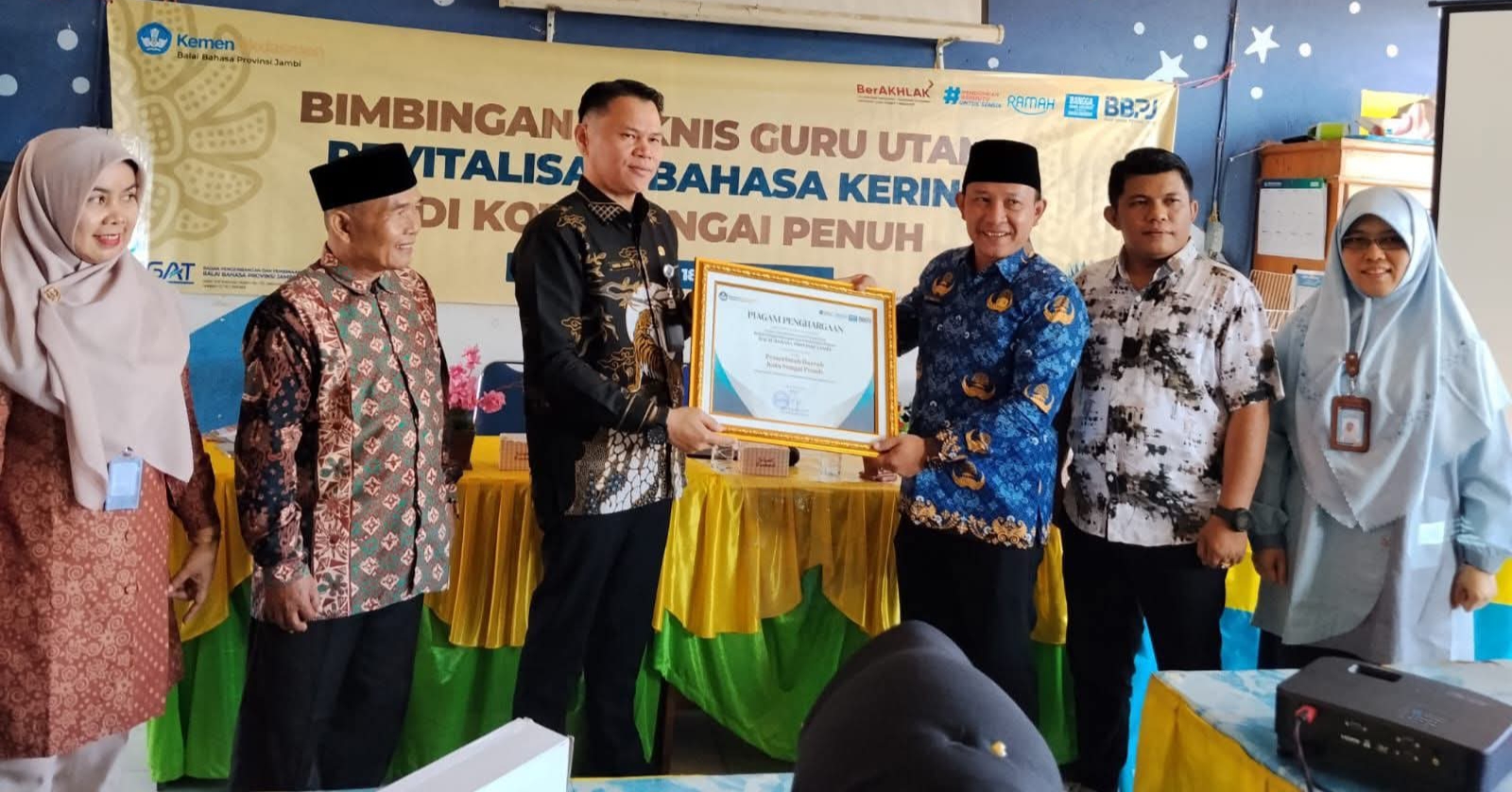 Keren ! Kota Sungai Penuh Raih Penghargaan Bahasa Daerah Terbaik 2026