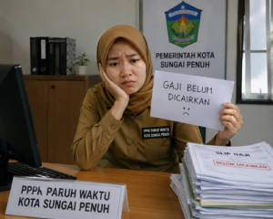 PPPK Paruh Waktu Sungai Penuh Mengeluh, Gaji Tak Cair !