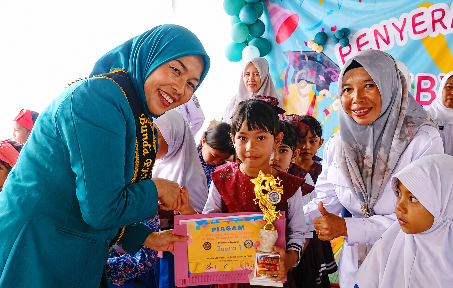 Hebat! TK Negeri Pembina Sungai Penuh Raih Juara I Lomba Gerak dan Lagu
