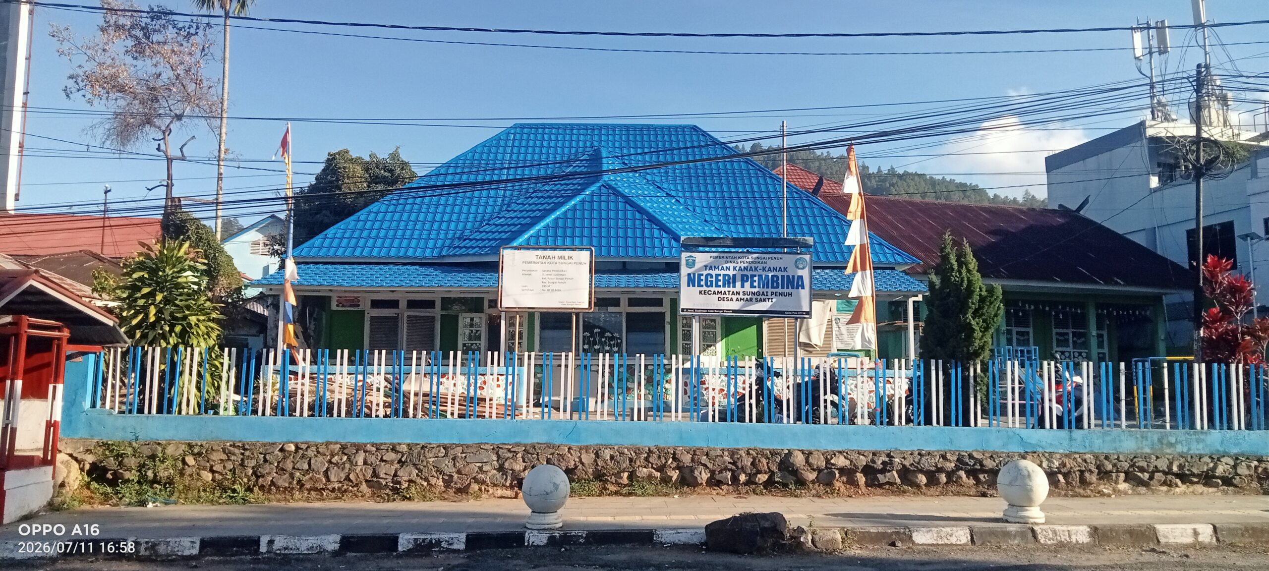 Keren ! TK Negeri Pembina Sungai Penuh Wajah Baru, Bukti Perjuangan Walikota