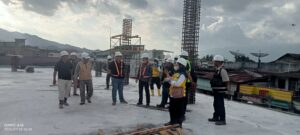 Kejaksaan Tinggi Jambi Tinjau Pasar Beringin Jaya, Pembangunan Dinilai Lambat