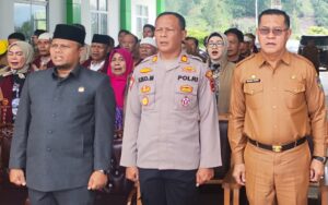 Wakili Kapolres, Kapolsek Sungai Penuh AKP Eko Munkoid Hadiri Sunatan Massal