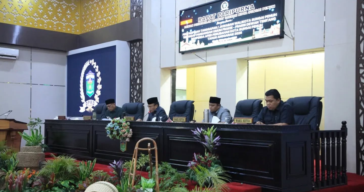 Pemkot Sungai Penuh dan DPRD Sungai Penuh Mengadakan Rapat Ranperda APBD Perubahan 2026
